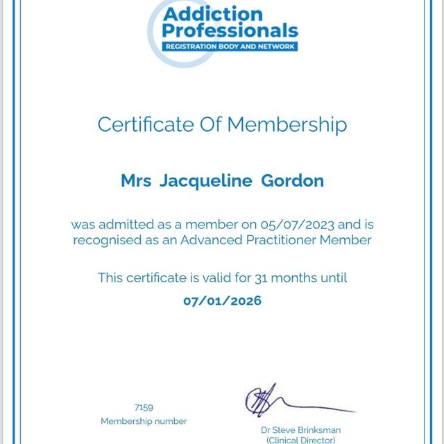 Therapist's face picture